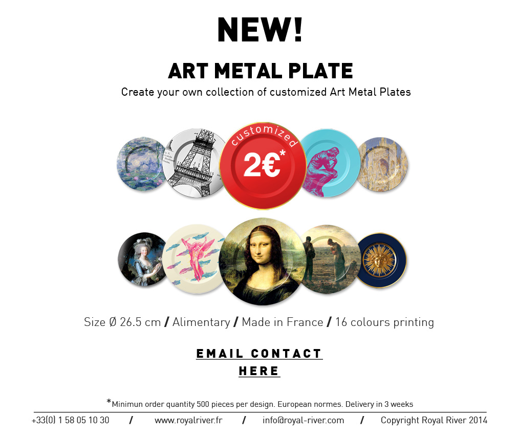 art-metal-plate-home